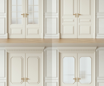 French Style Double Door-ID:429863932