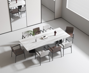 Modern Dining Table And Chairs-ID:260740047