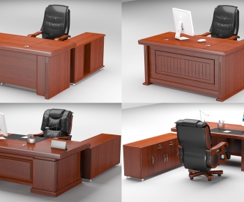 Chinese Style Manager's Desk-ID:339818954