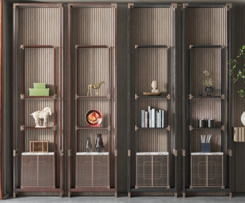 New Chinese Style Shelving-ID:394980915