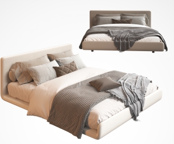 Modern Double Bed-ID:292247064