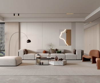 Modern A Living Room-ID:973316916