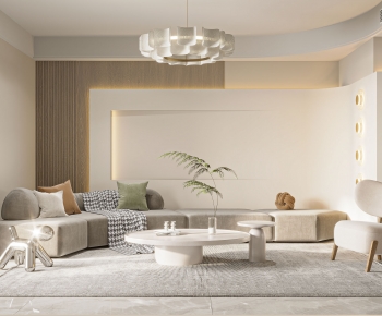 Modern A Living Room-ID:308148913