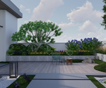 Modern Courtyard/landscape-ID:809664962