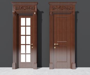 European Style Single Door-ID:842819937