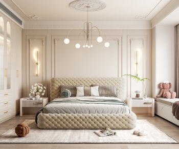 French Style Bedroom-ID:740600111