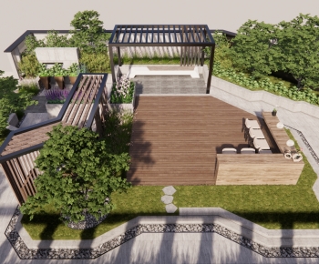 Modern Courtyard/landscape-ID:444978007