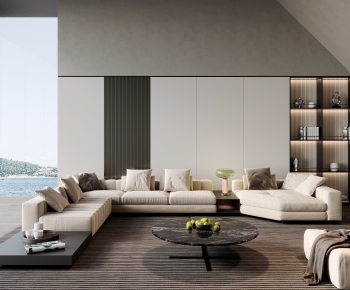 Modern A Living Room-ID:813355924