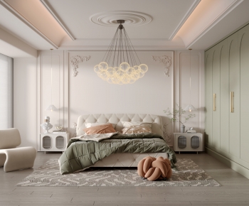 French Style Bedroom-ID:537561898