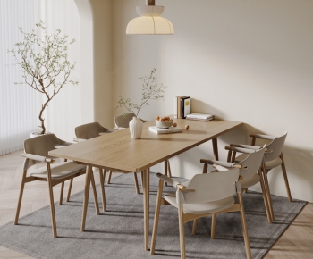 Modern Dining Table And Chairs-ID:680934917