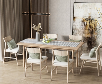 Modern Dining Table And Chairs-ID:616292958