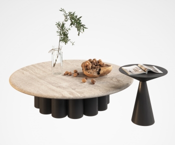 Modern Wabi-sabi Style Coffee Table-ID:889745959