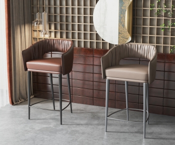 New Chinese Style Bar Chair-ID:490650896