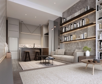 Modern A Living Room-ID:978150454