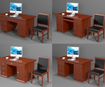 Chinese Style Office Table-ID:675029993