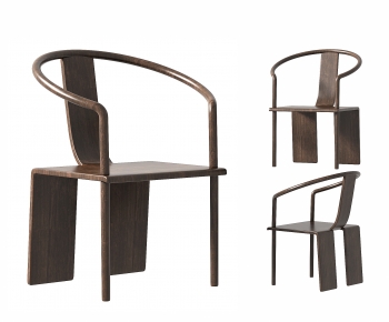 New Chinese Style Single Chair-ID:344290976
