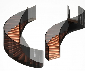 Modern Rotating Staircase-ID:865681224