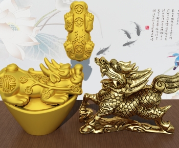 Chinese Style Sculpture-ID:704059694