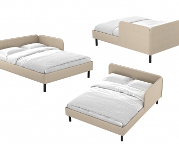Modern Double Bed-ID:353967918