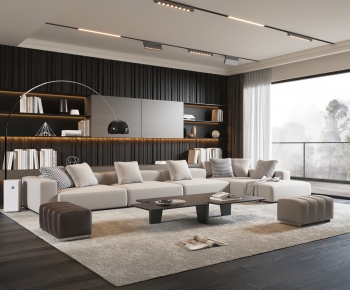 Modern A Living Room-ID:314424994
