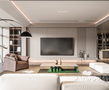 Modern A Living Room-ID:654299025