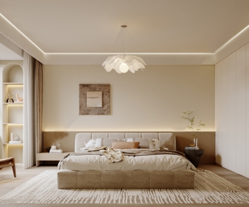 Wabi-sabi Style Bedroom-ID:410834074