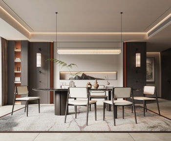 New Chinese Style Dining Room-ID:972127919