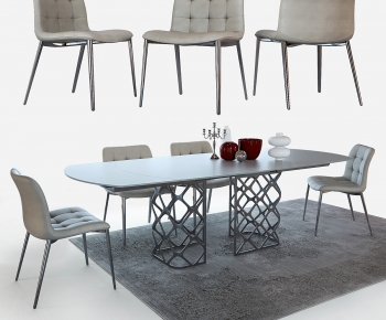 Modern Dining Table And Chairs-ID:903129105