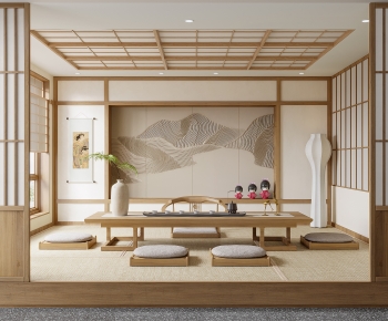 Japanese Style Tea House-ID:451951036