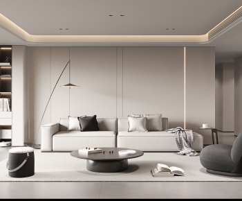 Modern A Living Room-ID:471750977