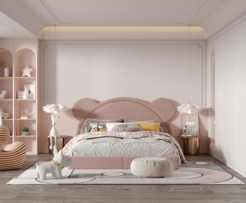 French Style Girl's Room Daughter's Room-ID:468535906
