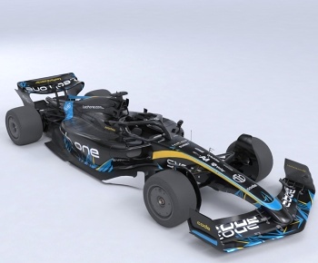 2023款F1方程式赛车3D模型
