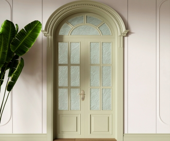 French Style Double Door-ID:722378026