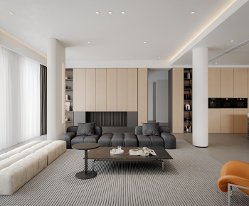 Modern A Living Room-ID:923167949