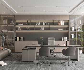 Modern Manager's Office-ID:686558966