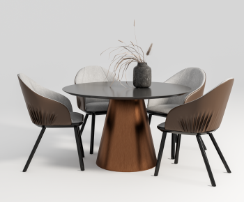 Modern Dining Table And Chairs-ID:208255051