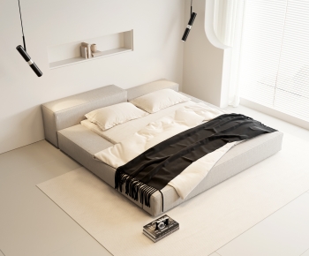 Modern Double Bed-ID:288357977
