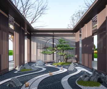 新中式庭院/景观-ID:820993907