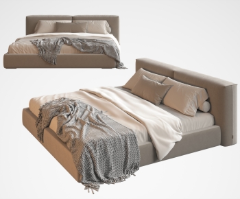 Modern Double Bed-ID:934940105