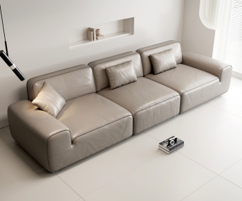 Modern Three-seat Sofa-ID:654232988