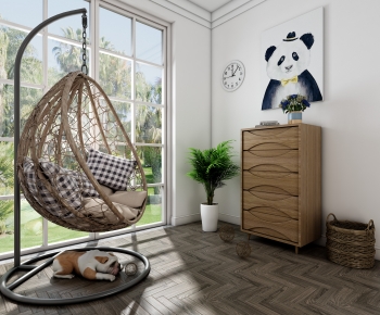 Nordic Style Hanging Chair-ID:195889004