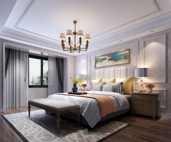 American Style Bedroom-ID:769253025