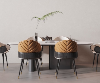 Modern Dining Table And Chairs-ID:909149675