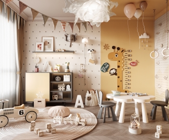 Nordic Style Children's Room-ID:694128042