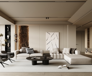 Modern A Living Room-ID:114485983