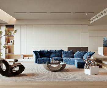 Modern A Living Room-ID:528362999