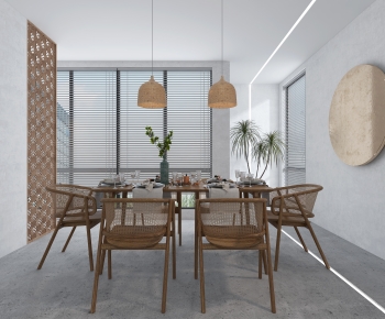 Nordic Style Dining Room-ID:242196089