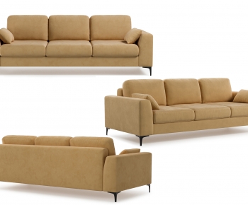 Nordic Style Three-seat Sofa-ID:481944086