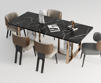 Modern Dining Table And Chairs-ID:853996998