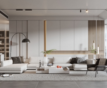 Modern A Living Room-ID:996818078